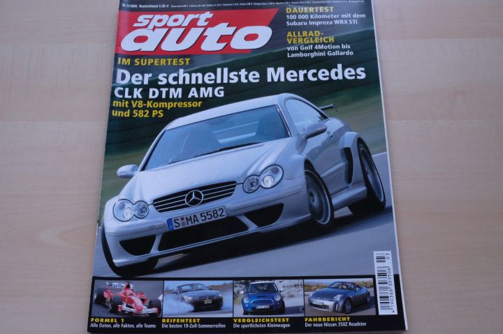Deckblatt Sport Auto (03/2005)